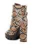 Spruce Snake Skin Snkle Boots - sneakerhypesusa