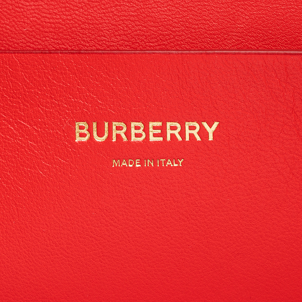 Burberry Leather TB Envelope Chain Shoulder Bag