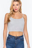 Load image into Gallery viewer, Round Neck W/removable Bra Cup Cotton Spandex Bra Top sneakerhypesusa