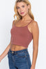 Load image into Gallery viewer, Round Neck W/removable Bra Cup Cotton Spandex Bra Top sneakerhypesusa
