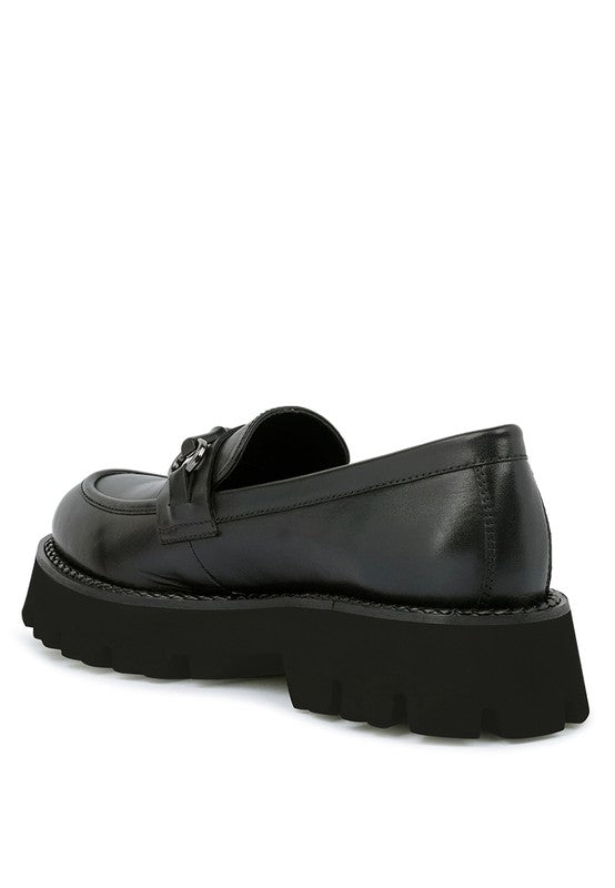 CHEVIOT Chunky Leather Loafers sneakerhypesusa