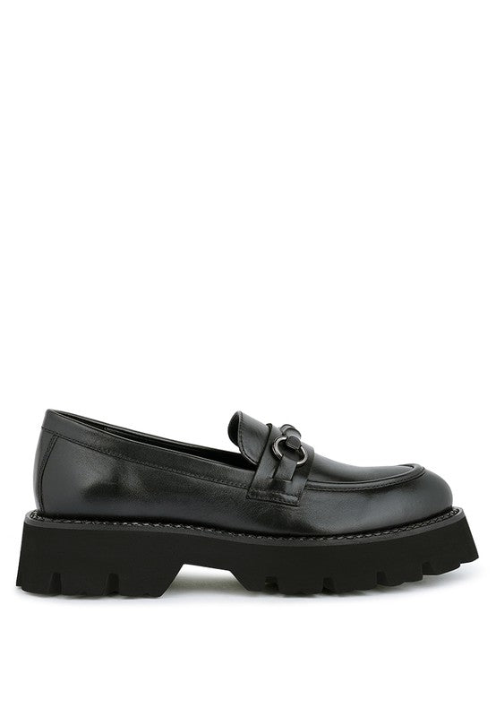 CHEVIOT Chunky Leather Loafers sneakerhypesusa
