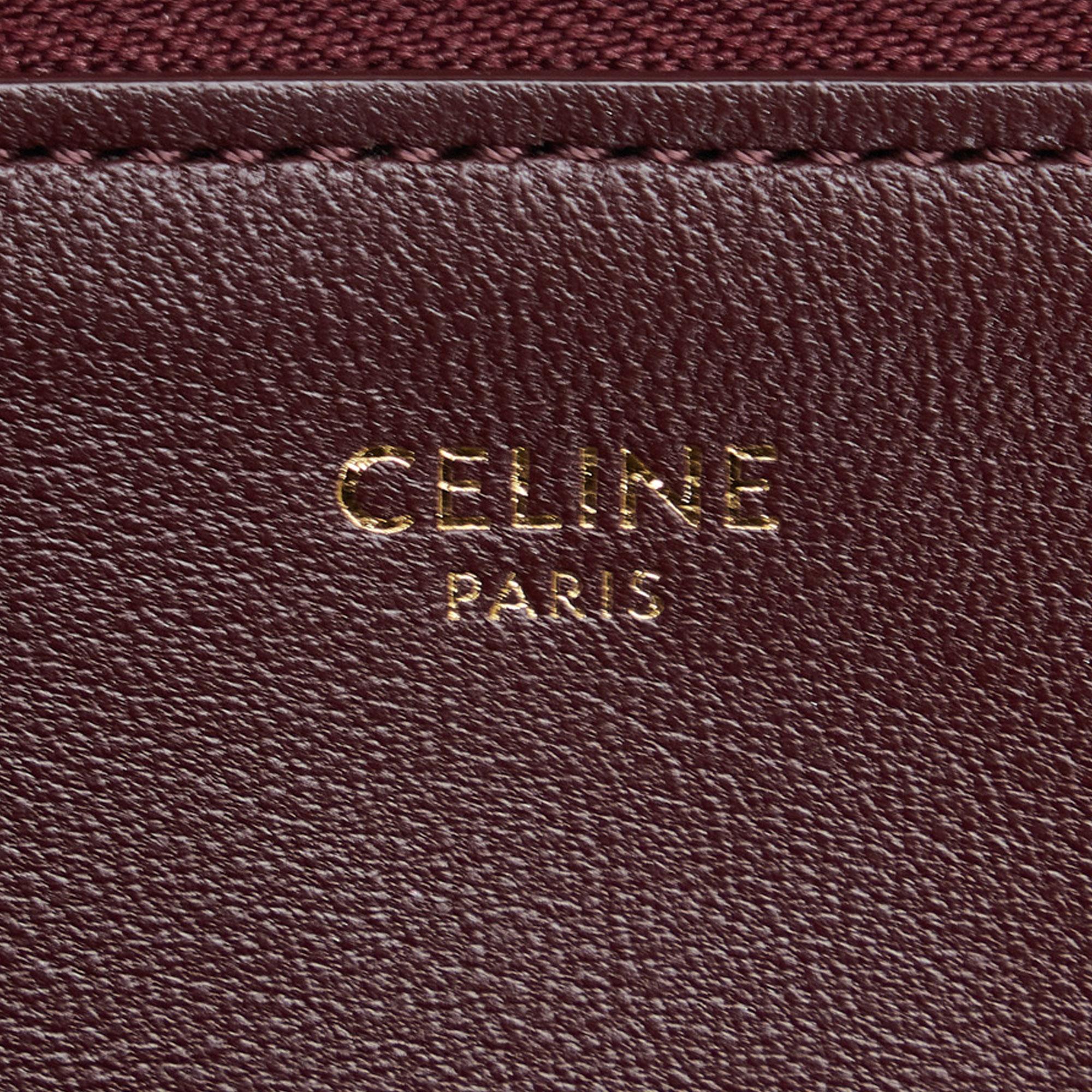 Celine Trio Leather Crossbody Bag
