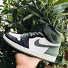 Custom Air Jordan 1 Clay Green Sneakers - sneakerhypesusa