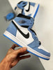 Custom Blue Black White Jordan 1 High Q sneakerhypesusa