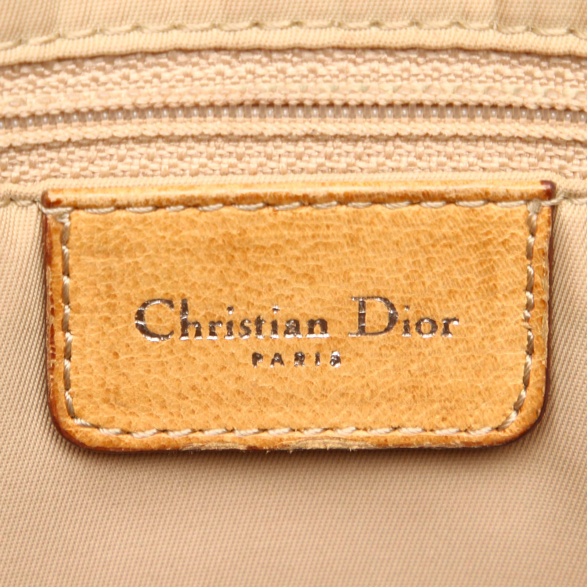 Dior Dior Oblique Canvas Tote Bag