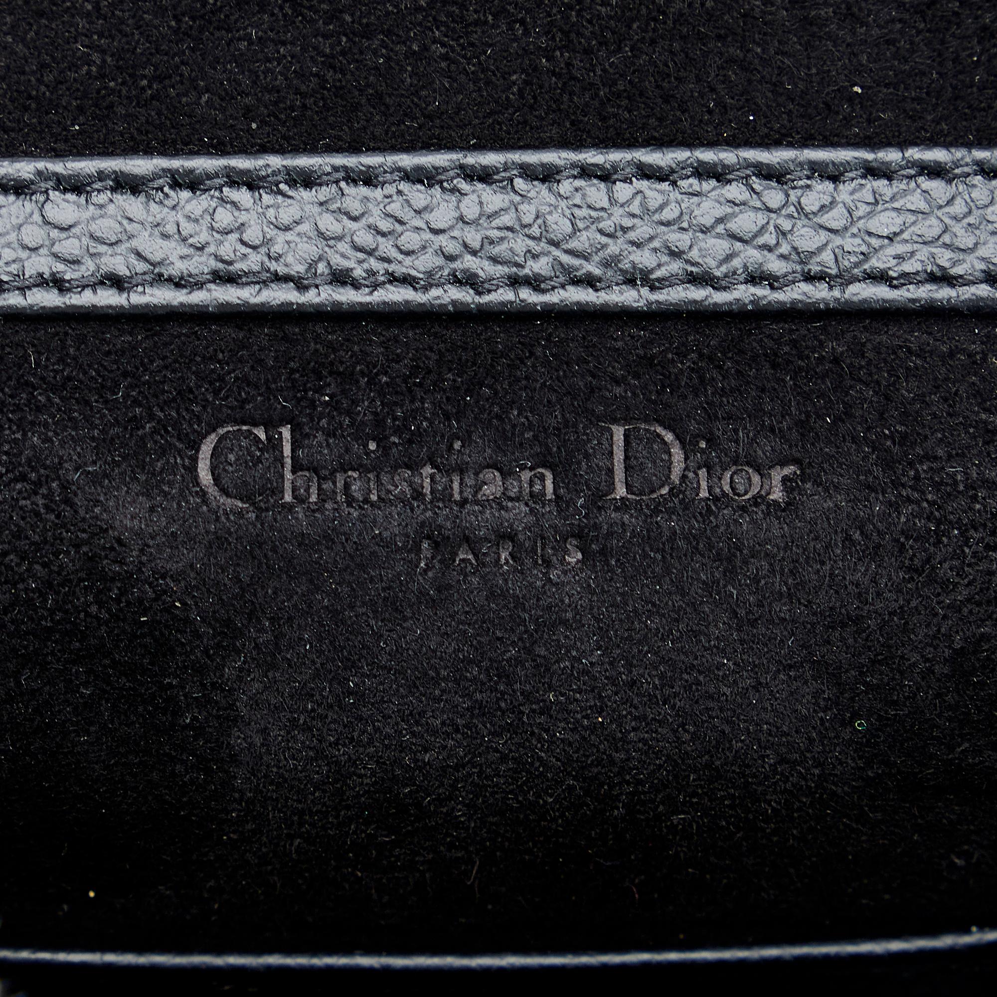 Dior Vertical Saddle Chain Crossbody Bag