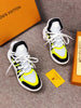EI -LUV Archlight Black White Yellow Sneaker - sneakerhypesusa