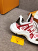 EI -LUV Archlight White Red Brown Sneaker - sneakerhypesusa