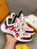 EI -LUV Archlight White Red Brown Sneaker - sneakerhypesusa