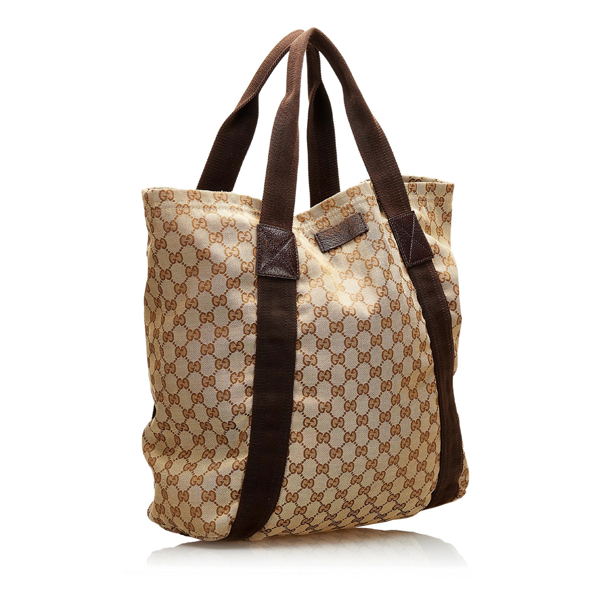 Gucci GG Canvas Tote Bag