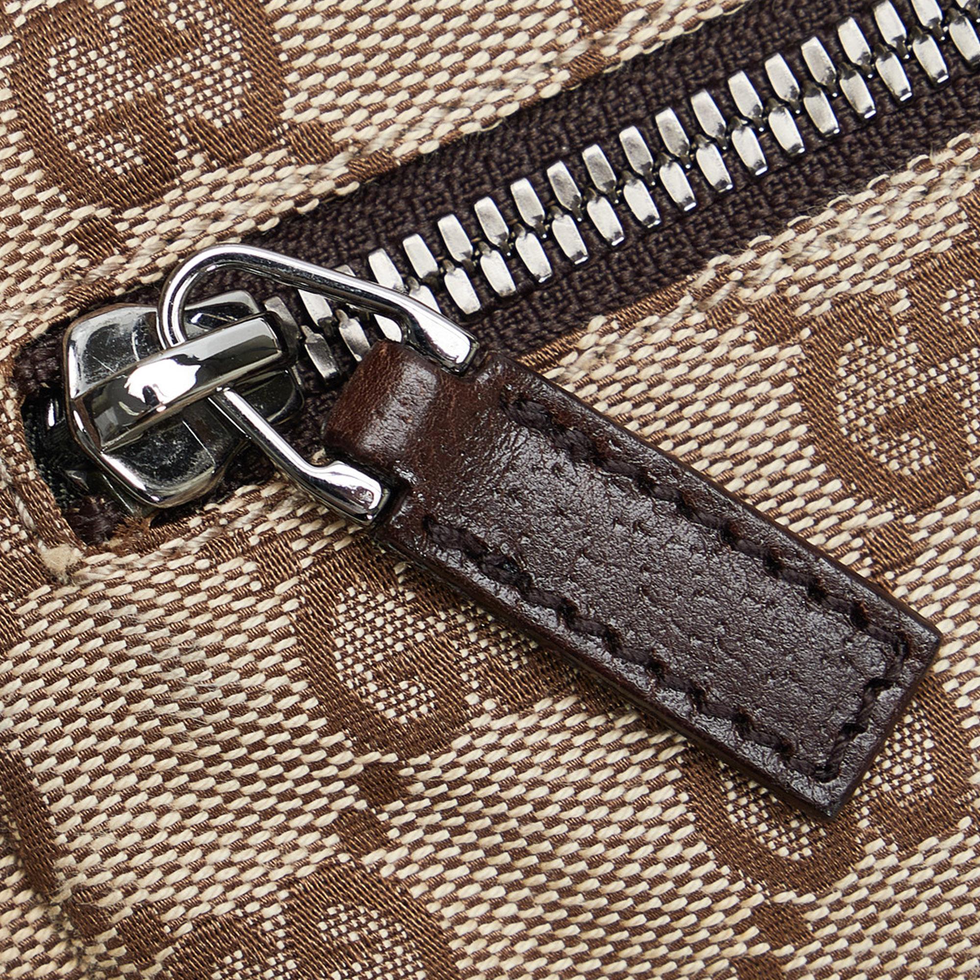 Gucci GG Canvas Twin Pocket Belt Bag