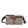 Load image into Gallery viewer, Gucci GG Canvas Twin Pocket Belt Bag