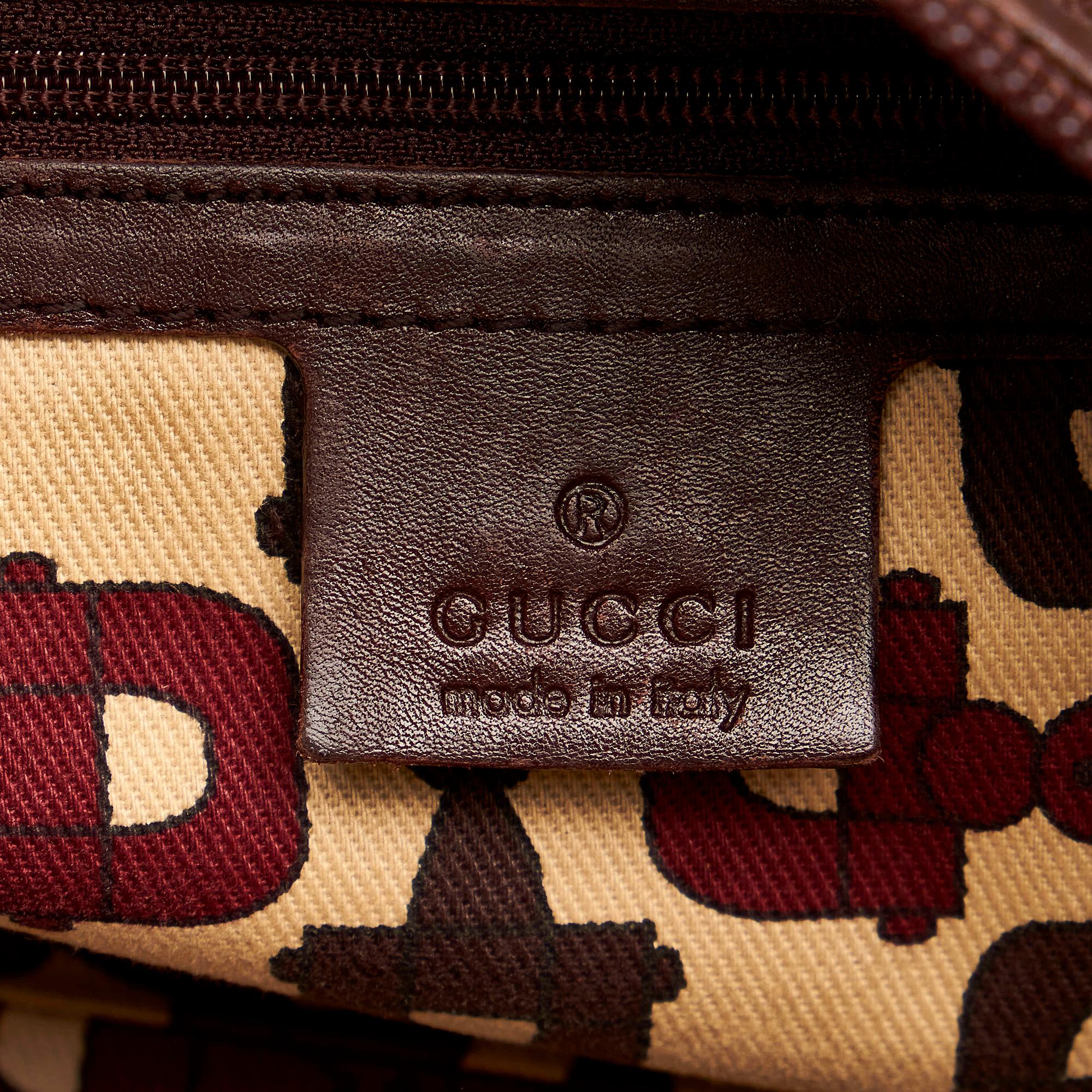 Gucci Guccissima Punch Tote Bag