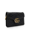 Load image into Gallery viewer, Gucci Matelasse Leather GG Marmont Mini Chain Bag