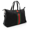 Gucci Techno Canvas Web Travel Duffle Bag