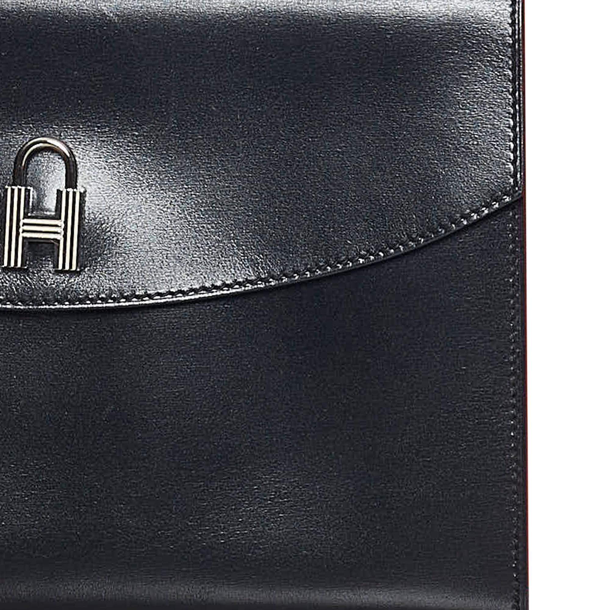 Hermes Box Pochette Cadena Clutch Bag