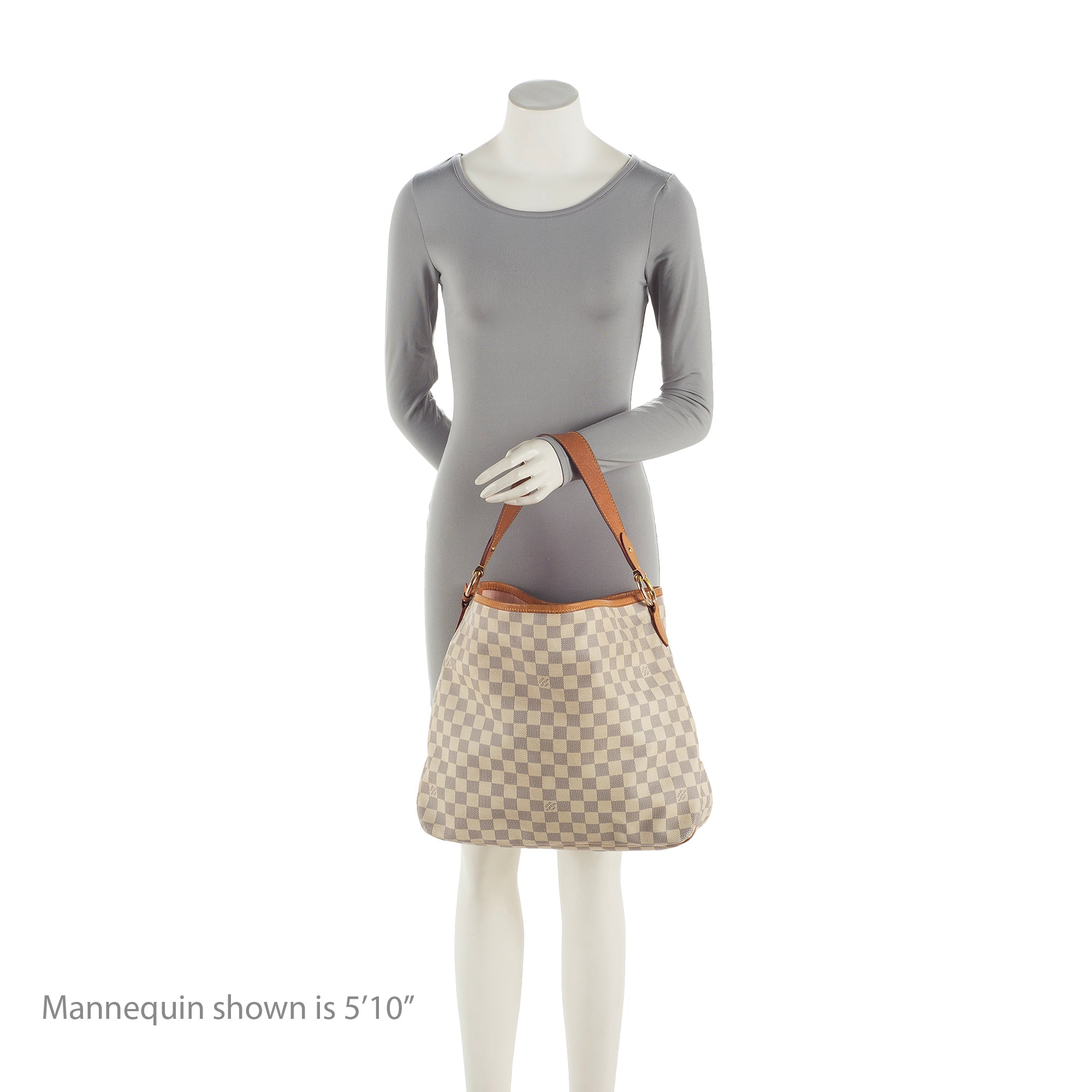 Louis Vuitton Damier Azur Delightful MM Shoulder Bag
