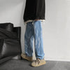 Men Fashion Retro Casual Baggy Wide-leg Jeans - sneakerhypesusa