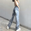 Patchwork Women's Jeans Streetwear - sneakerhypesusa