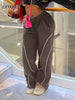 Streetwear Elastic Waist Sweatpants Women E0911 - sneakerhypesusa