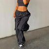 Sneakerhypes Women Workout Overalls Sporty Casual Cargo Pants - sneakerhypesusa