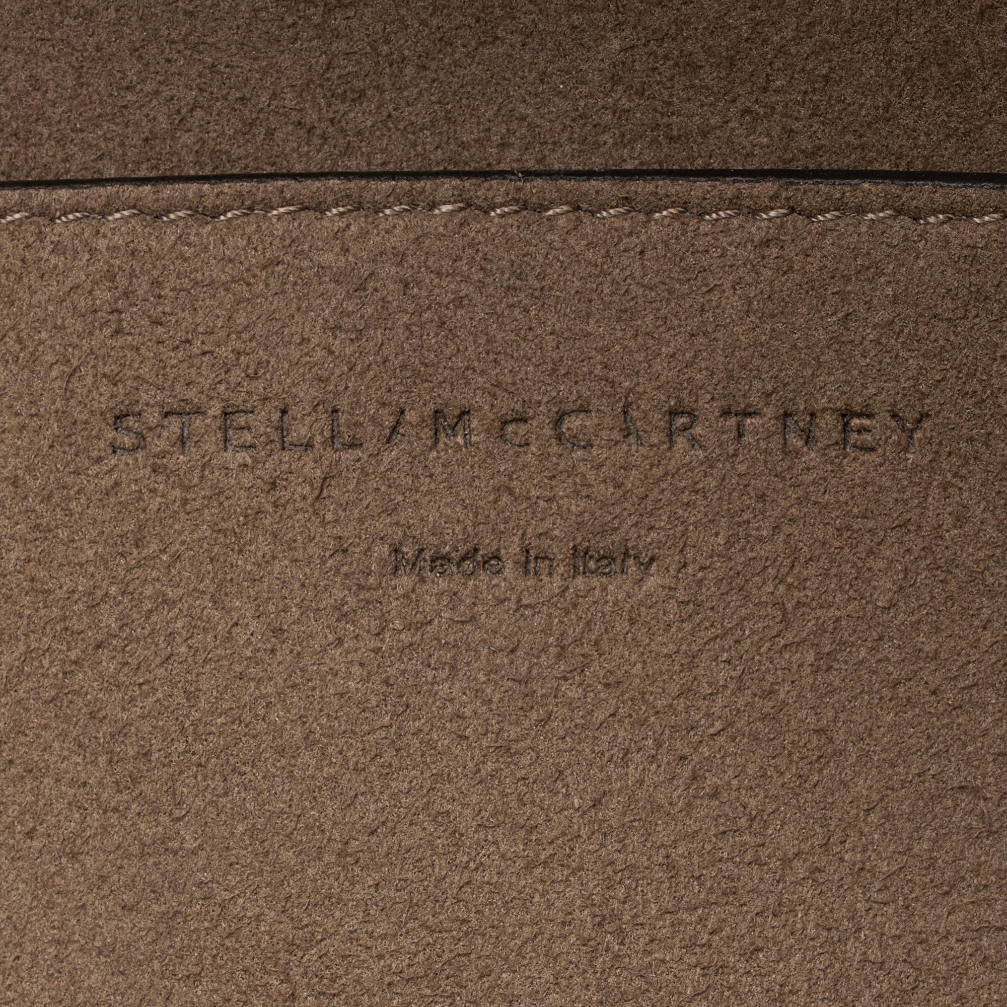 Stella McCartney Eco Alter Nappa Perforated Logo Mini Crossbody Bag