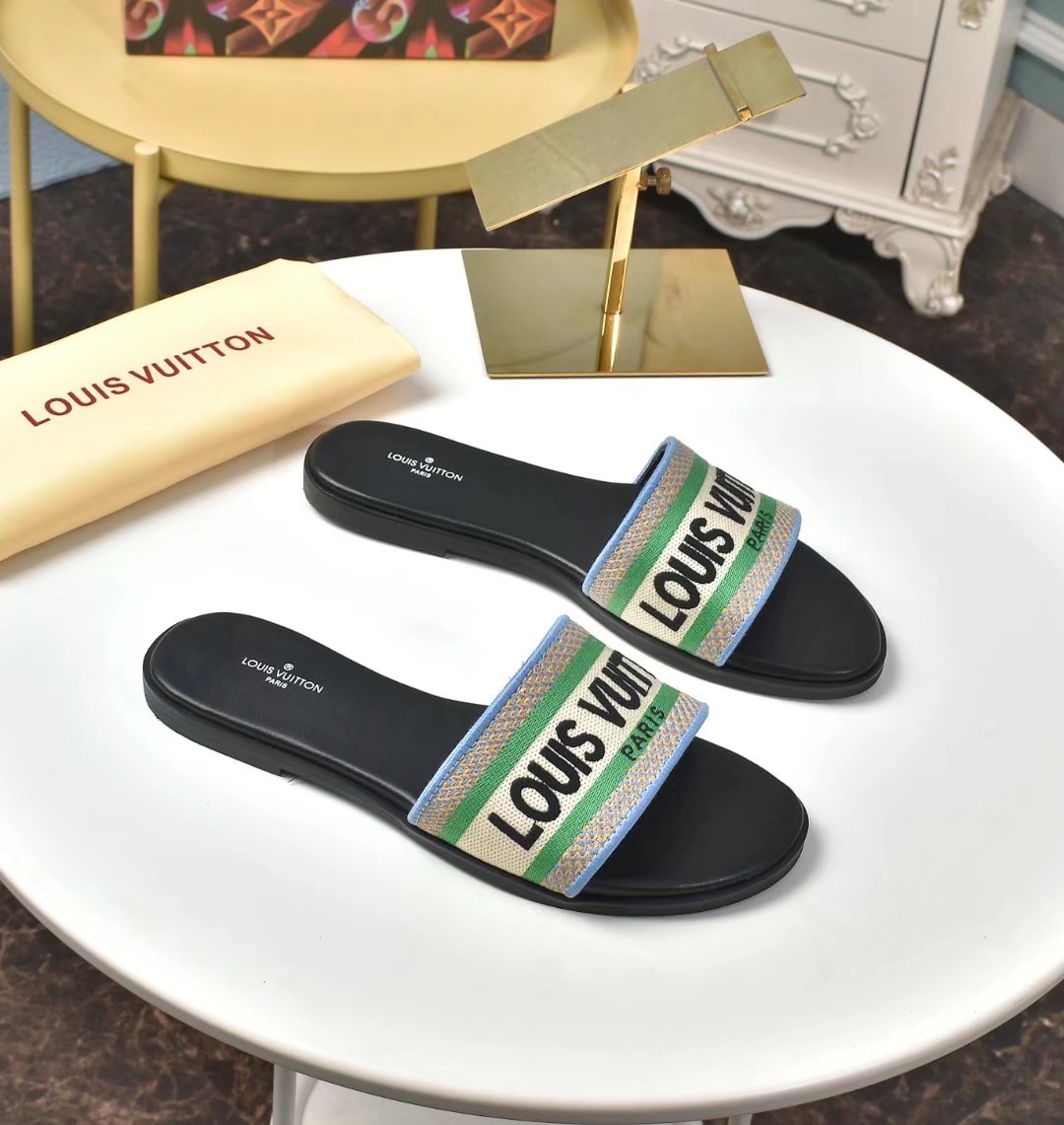 NB - Luxury Slippers Sandals Loafers - LU-V - 273