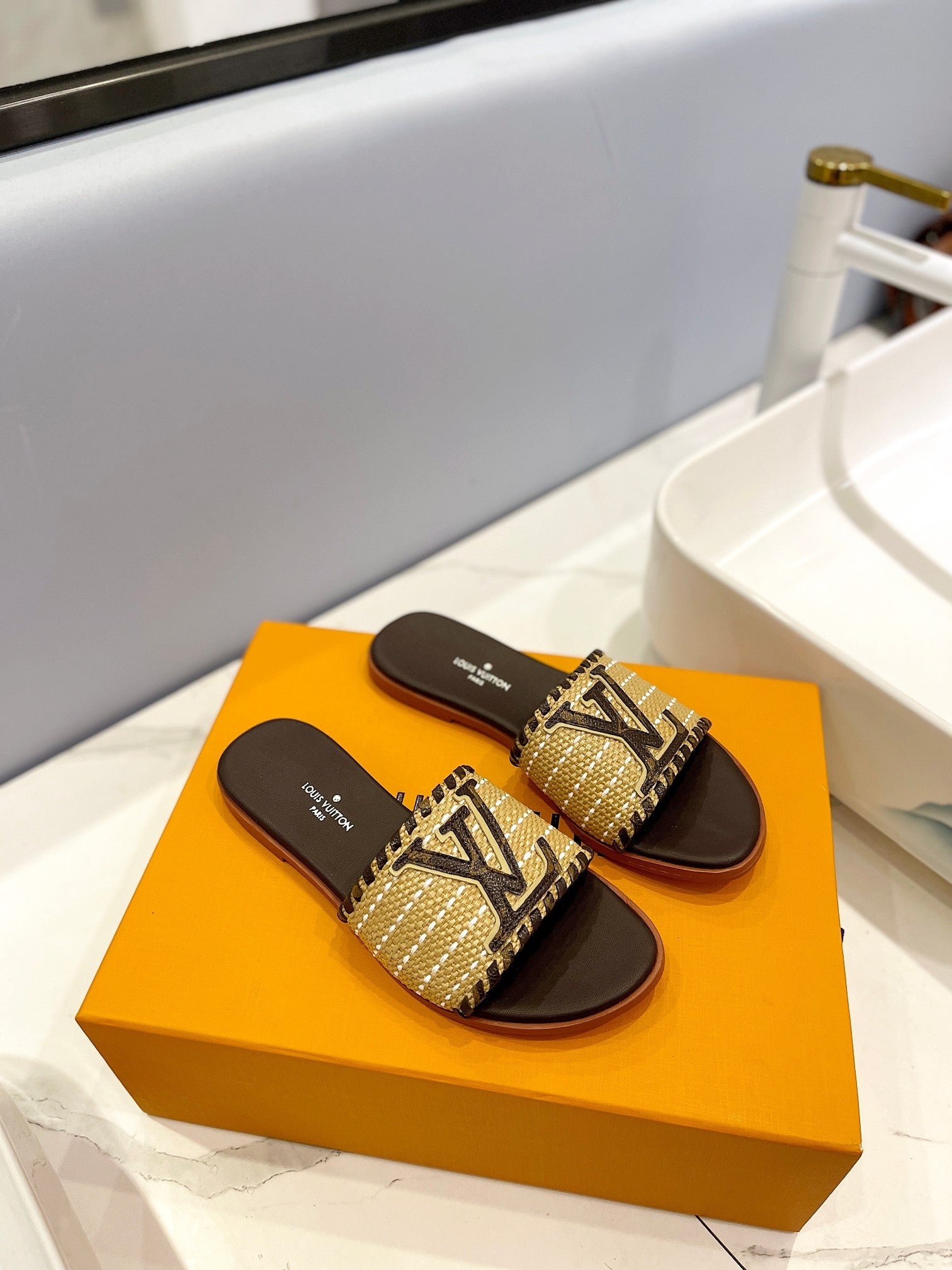 NB - Luxury Slippers Sandals Loafers - LU-V - 209