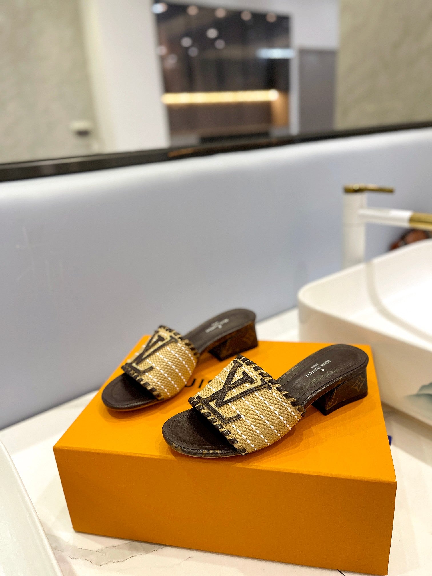 NB - Luxury Slippers Sandals Loafers - LU-V - 201