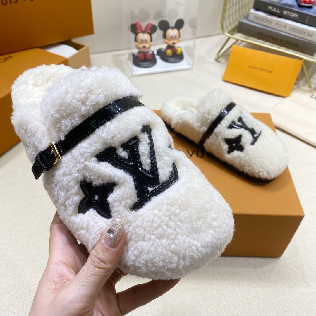 NB - Luxury Slippers Sandals Loafers - LU-V - 415