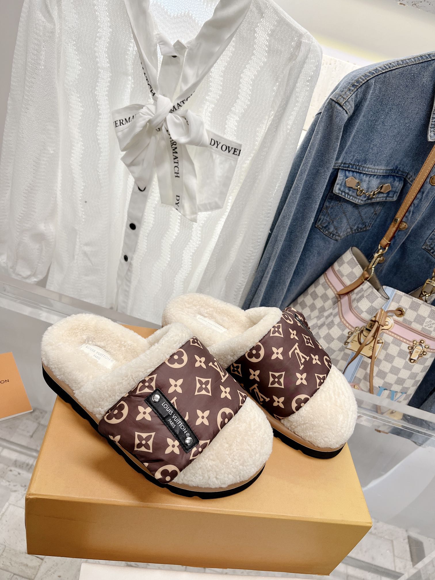 NB - Luxury Slippers Sandals Loafers - LU-V - 412