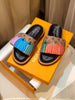 Load image into Gallery viewer, NB - Luxury Slippers Sandals Loafers - LU-V - 260