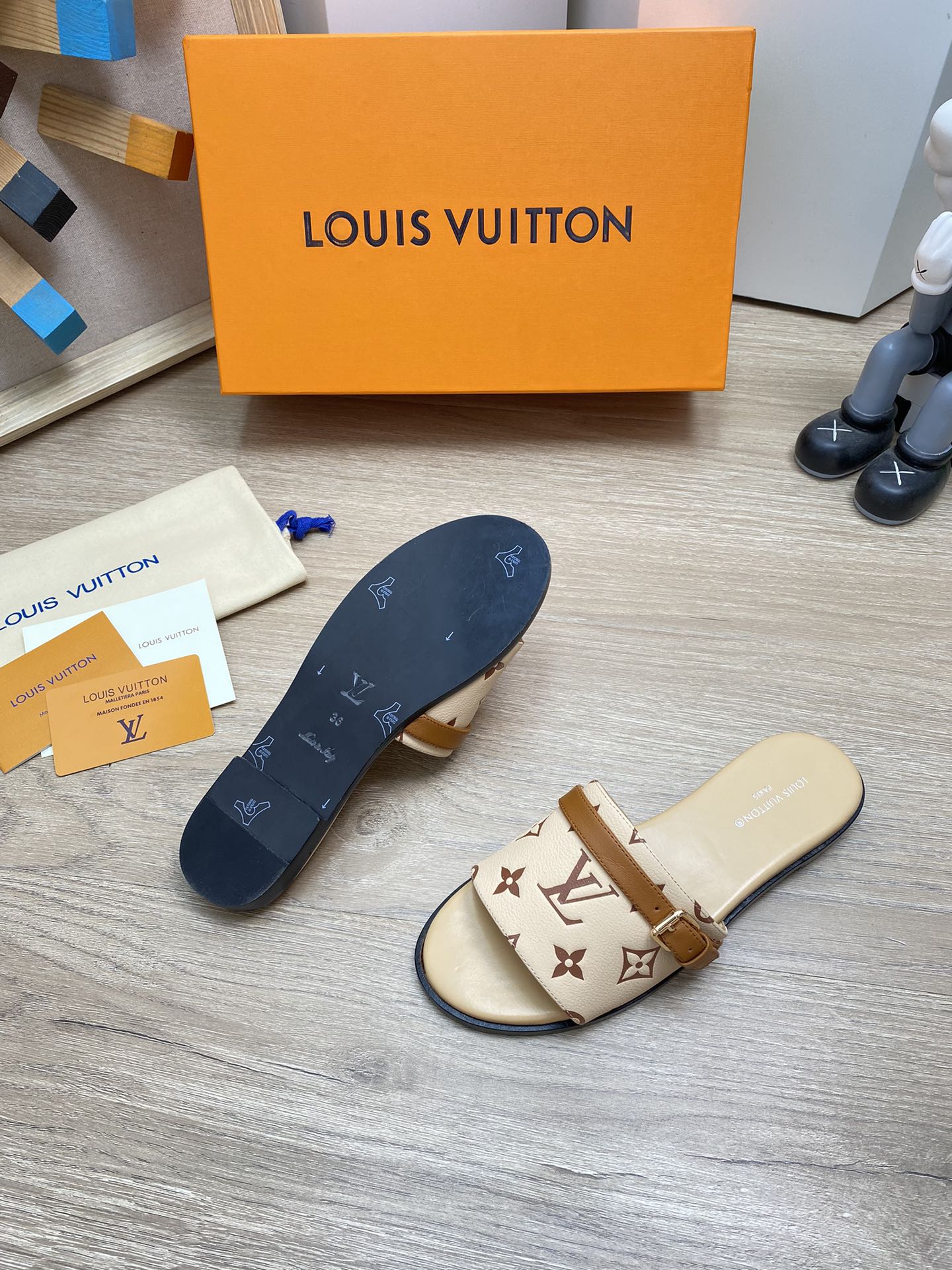 NB - Luxury Slippers Sandals Loafers - LU-V - 244