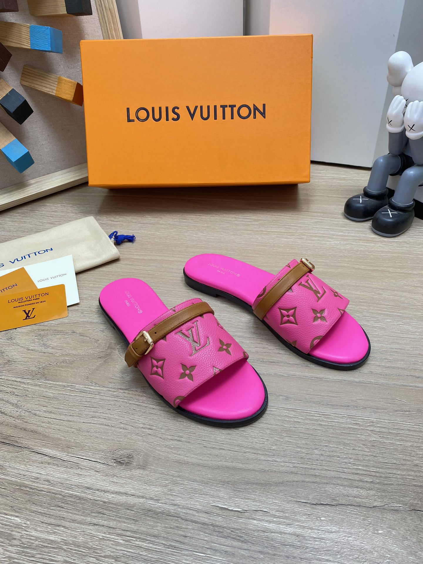 NB - Luxury Slippers Sandals Loafers - LU-V - 243